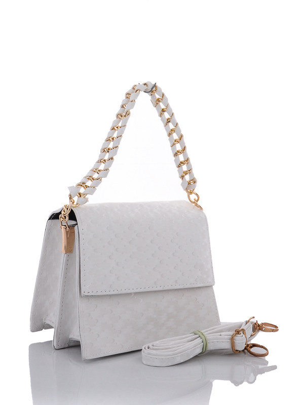 

Женские сумки деми Prime 1150-6 white Белый р.17x16x10