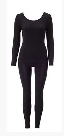 

Женский комплект термобелья с микроначесом ТМ CASTOM Арт.2002  (44-46) Черный, Женский комплект термобелья с микроначесом ТМ CASTOM Арт.2002 L (44-46) Черный