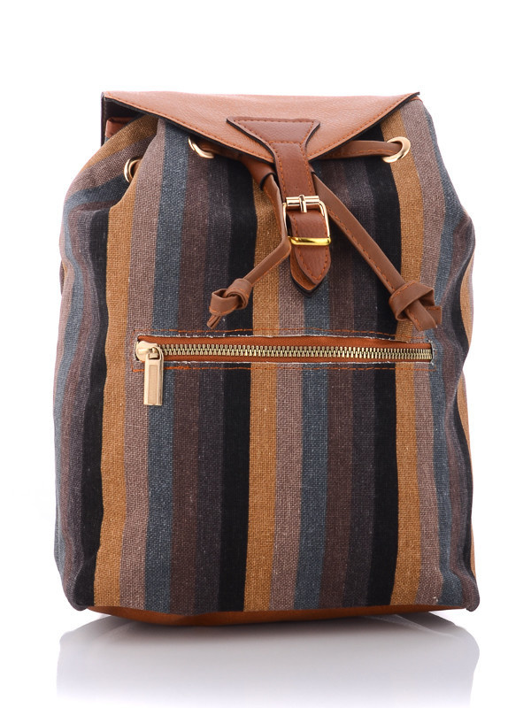 

Женские рюкзаки деми Prime 1136-6 brown Коричневый р.32x23x11