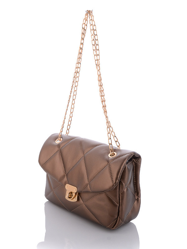 

Женские сумки деми Prime 1056-7 bronze Бронзовый р.16x22x7
