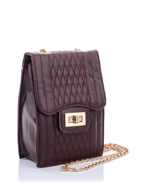 

Женские сумки деми Prime 1157-1 bordo Бордовый р.20x12x7