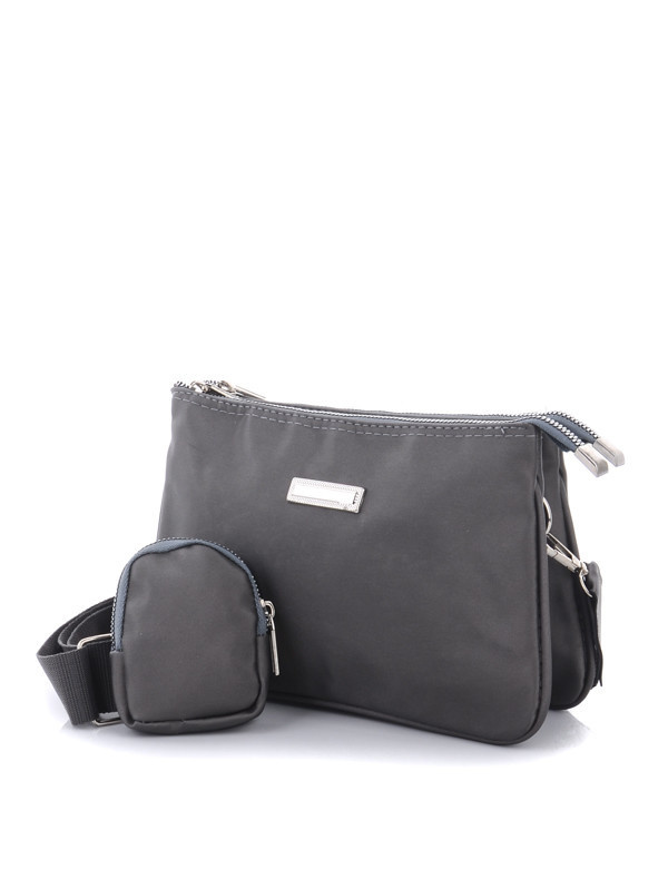 

Женские сумки деми Prime 1041-5 grey Серый р.16x35x3