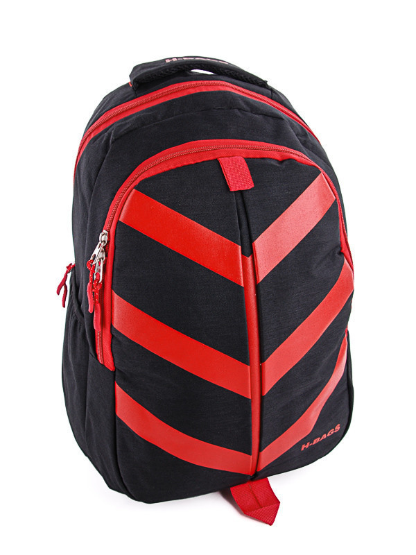 

Женские рюкзаки деми Prime 440 black-red Черный р.47x30x19