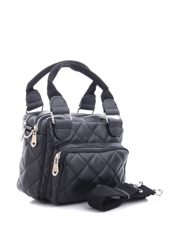 

Женские сумки деми Prime 1027-10 black Черный р.15x22x8