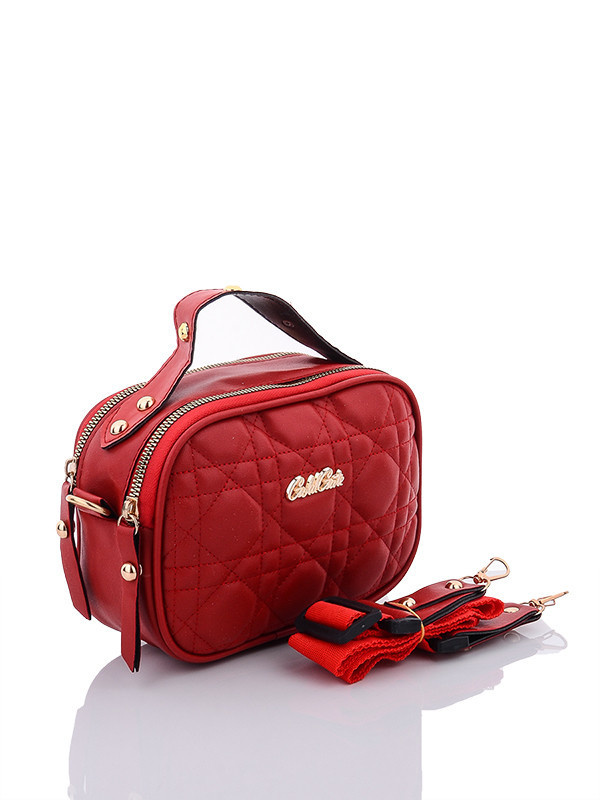 

Женские сумки деми Prime 1111-3 red Красный р.15x18x7