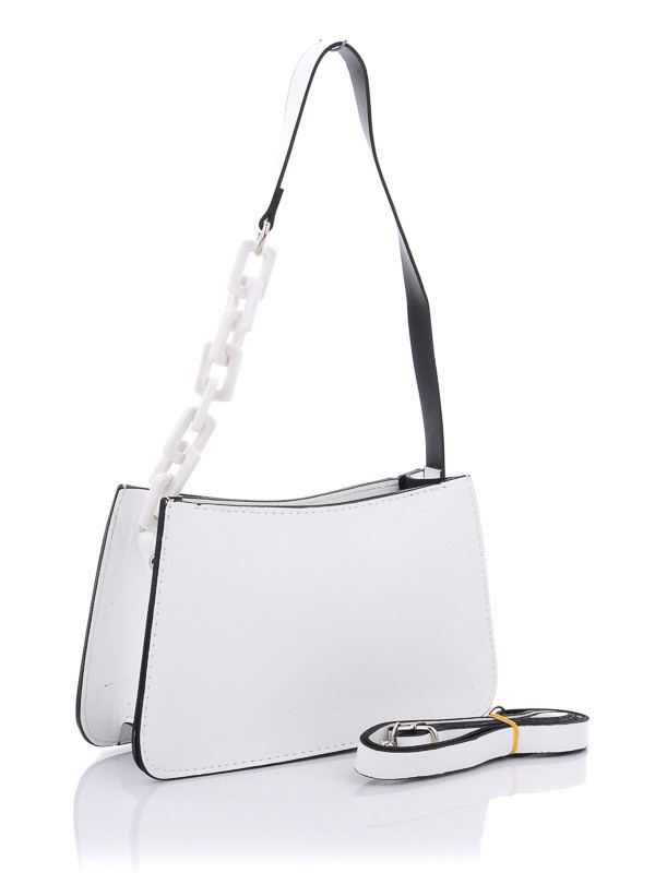 

Женские сумки деми Prime 1130-7 white Белый р.13x24x8