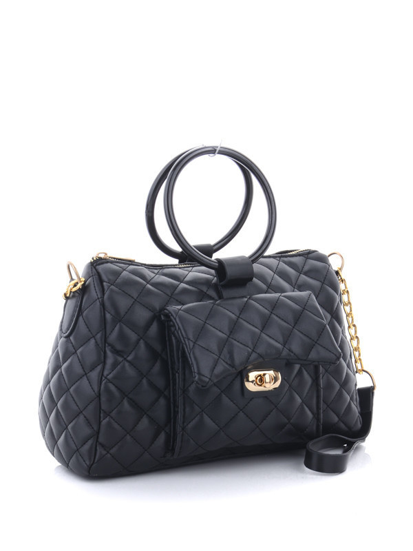 

Женские сумки деми Prime 1033-9 black Черный р.20x30x11