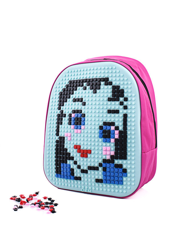 

Детские рюкзаки деми Prime 811 pink для девочки Розовый р.40x30x10