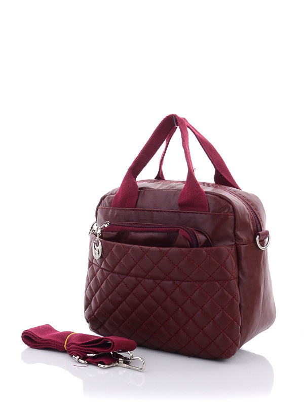 

Женские сумки деми Prime 1131-1 bordo Бордовый р.22x24x12