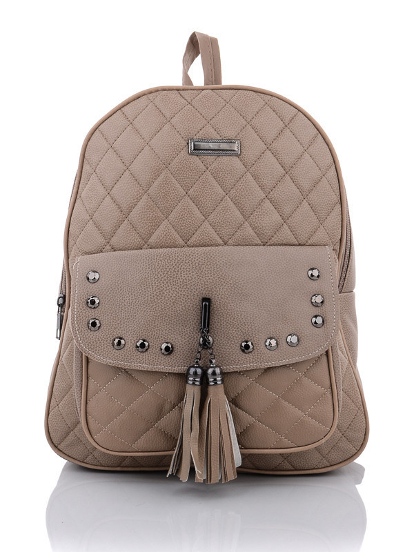 

Женские рюкзаки деми Prime 1159-5 beige Бежевый р.35x29x8