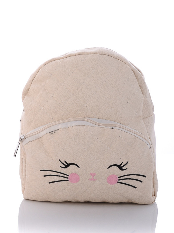 

Детские рюкзаки деми Prime 1064-1 beige для девочки Бежевый р.23x22x10
