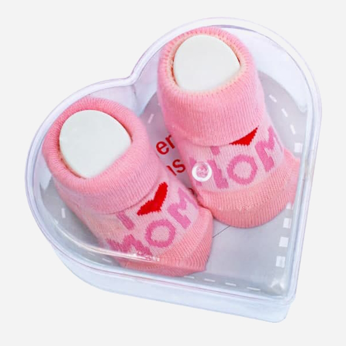 

Носки I Love mom  Розовые, Носки I Love mom 8 Розовые