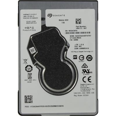 

Жесткий диск для ноутбука 2.5" 1TB Seagate (# ST1000LM035-FR #)