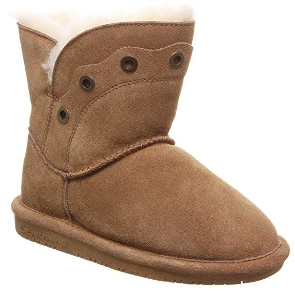 

Замшевые угги Bearpaw, 33 евро, светло-коричневые