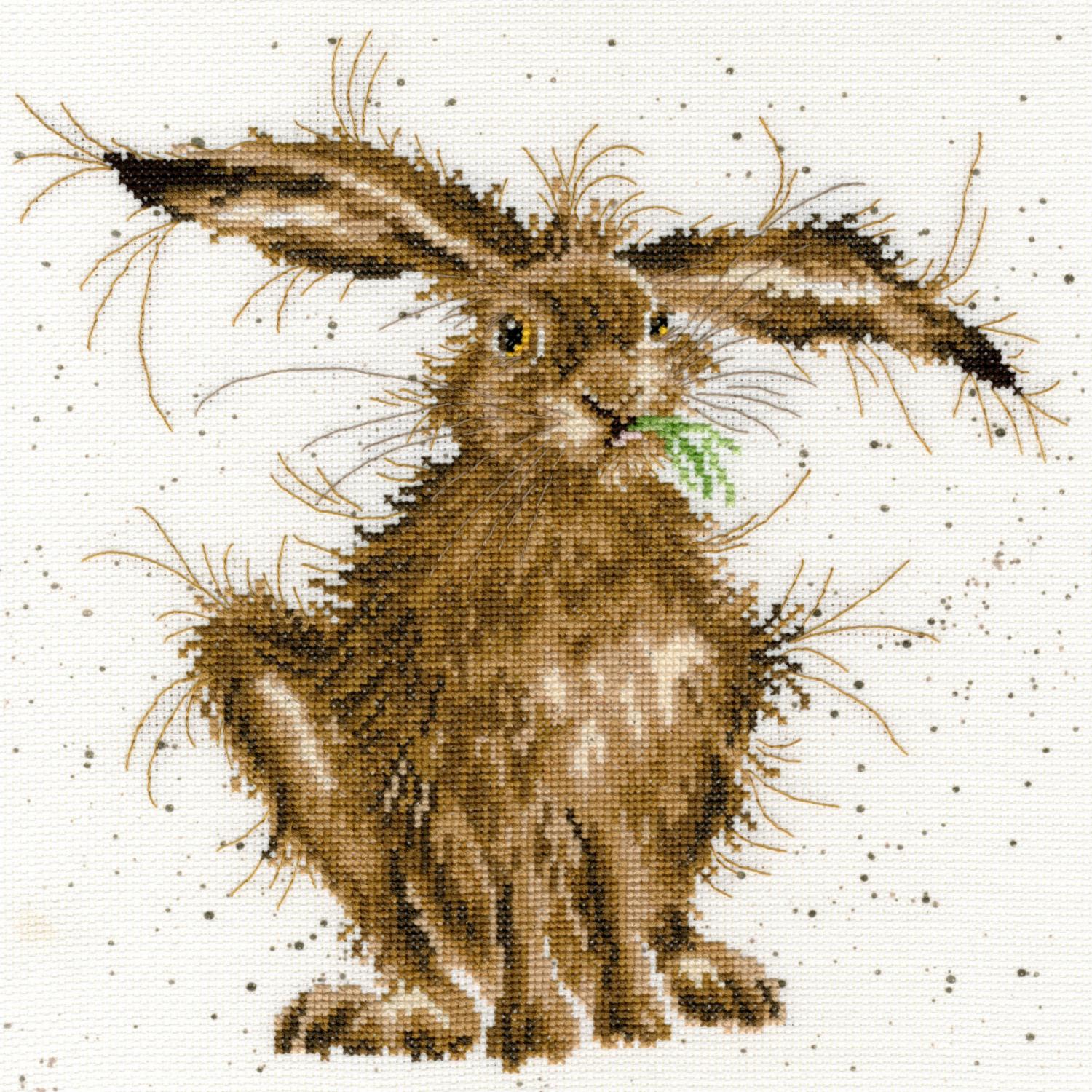 

Набор для вышивания крестом Hare Brained Заяц XHD49 Bothy Threads