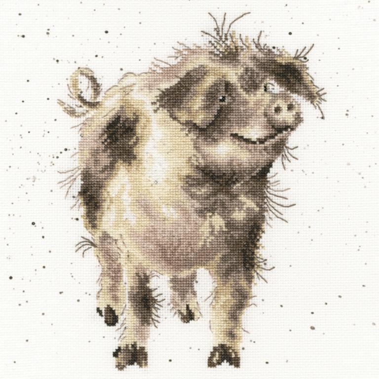 

Набор для вышивания крестом Truffles And Trotters Трюфели и рысаки Bothy Threads XHD35
