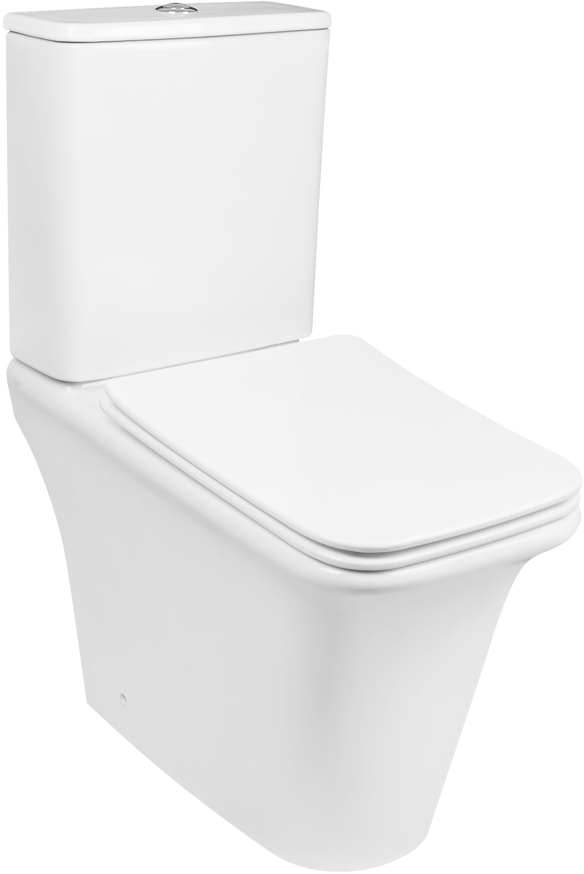 

Унитаз-компакт QTAP Kalao Rimless QT08221213AW c бачком и сиденьем Soft Close дюропласт