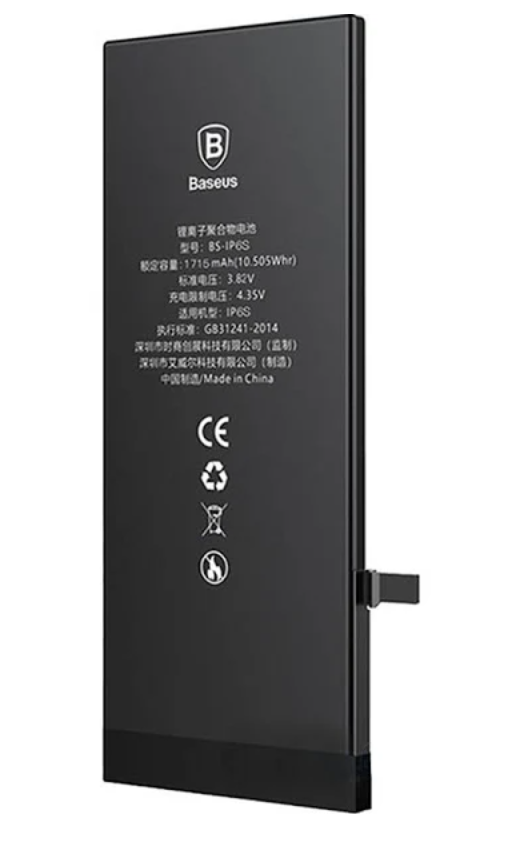 

Аккумуляторная батарея (АКБ) для iPhone 6S, 1715mAh, оригинал, Baseus Original (PRC)