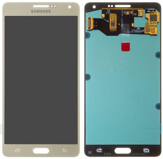 

Дисплей для мобильного телефона Samsung A7/A700, золотой, с тачскрином, OLED