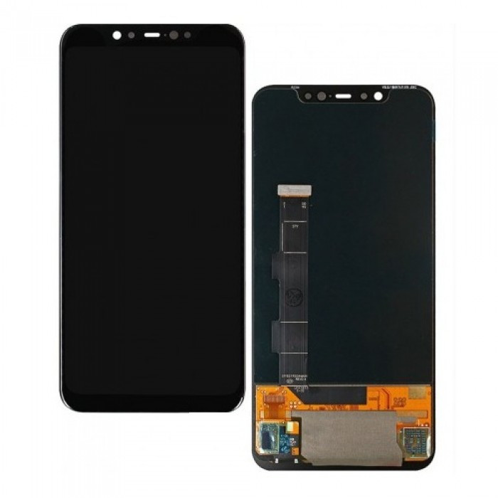 

Дисплей для мобильного телефона Xiaomi Mi8, черный, с тачскрином, AAA, TFT