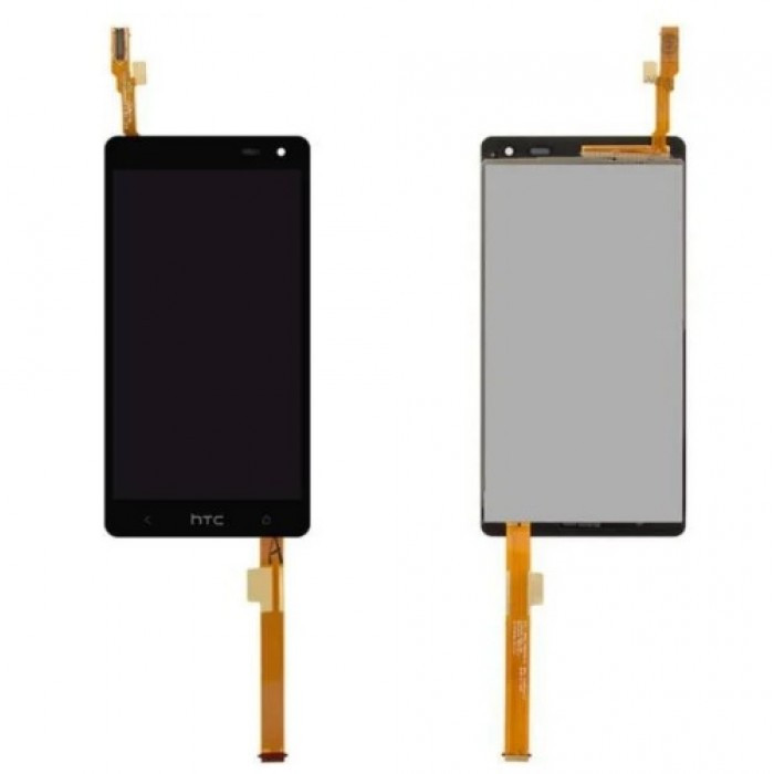 

Дисплей для мобильного телефона HTC Desire 600/606w, черный, с тачскрином
