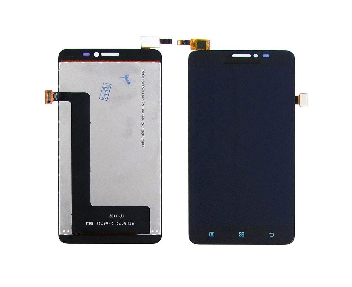 

Дисплей для мобильного телефона Lenovo S850, черный, с тачскрином