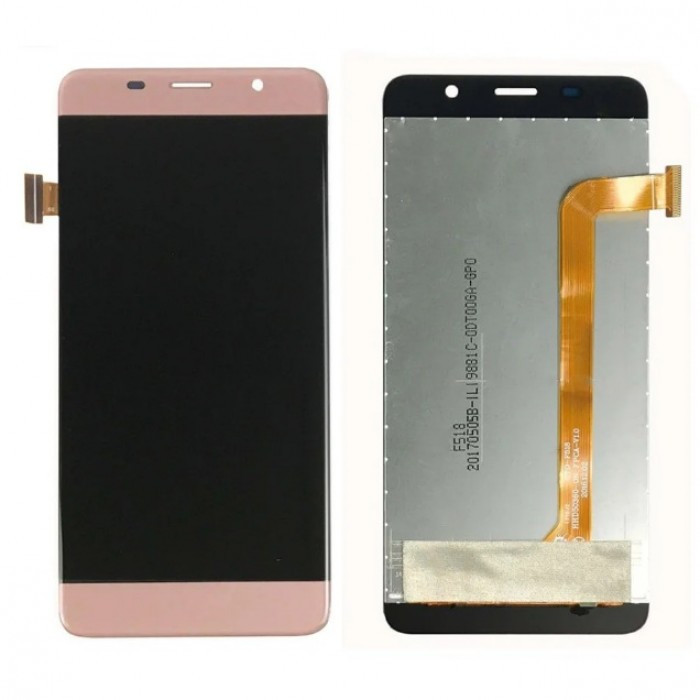 

Дисплей для мобильного телефона Leagoo M5 Edge, розовый, с тачскрином