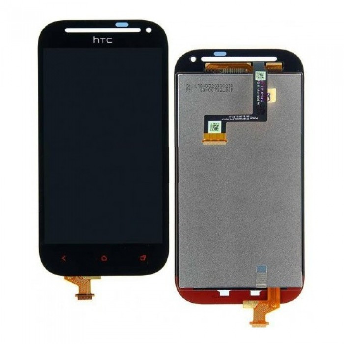 

Дисплей для мобильного телефона HTC One SV/T528t/C520e, черный, с тачскрином [High Copy]