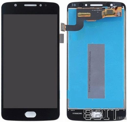 

Дисплей для мобильного телефона Moto E4/XT1760/XT1762/XT1766, черный, с тачскрином, ORIG
