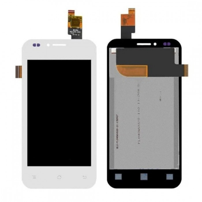 

Дисплей для мобильного телефона Fly IQ442 Miracle2 Quad, белый, с тачскрином [High Copy]