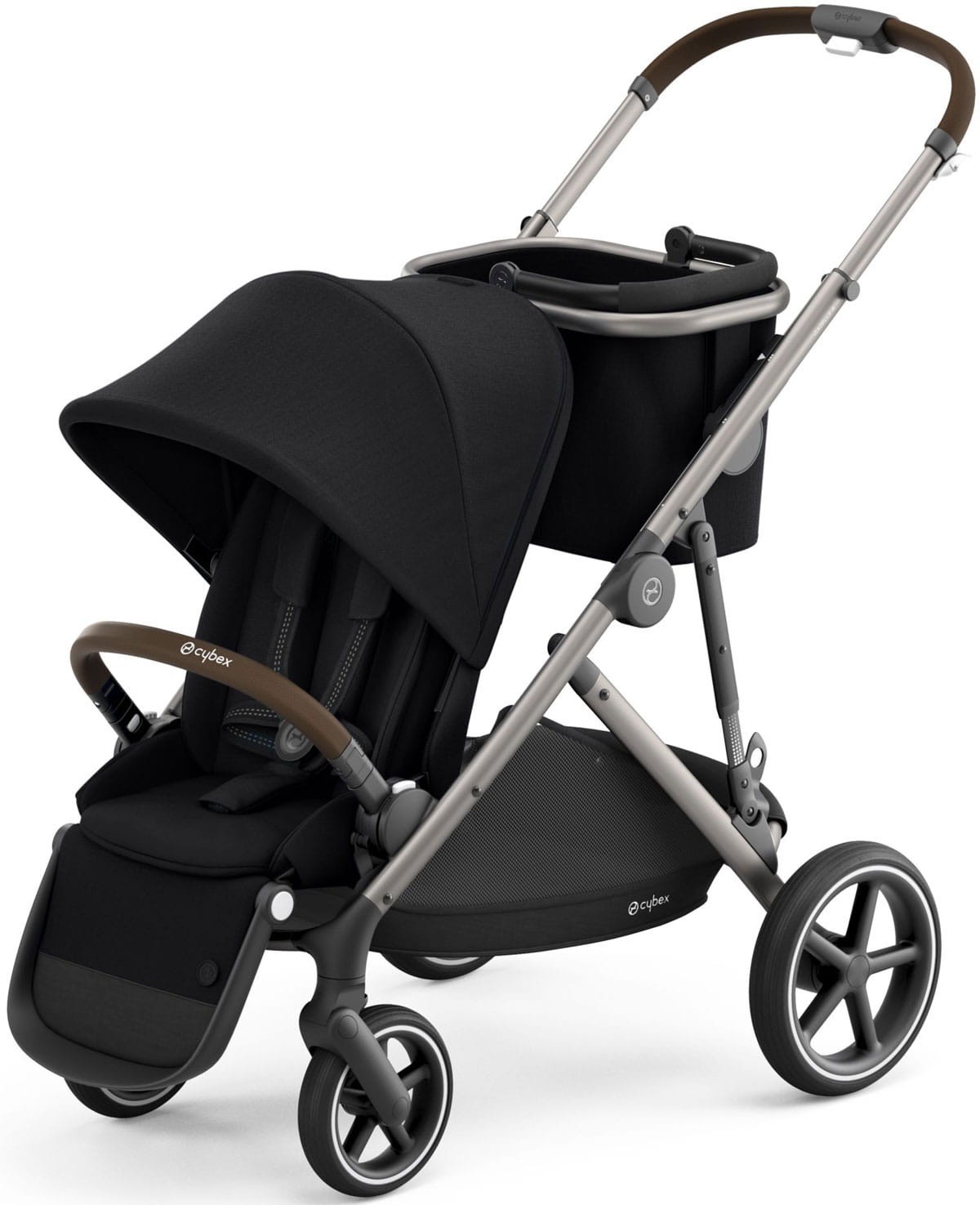 

Прогулочная коляска Cybex Gazelle S TPE Deep Black, 4058511903996
