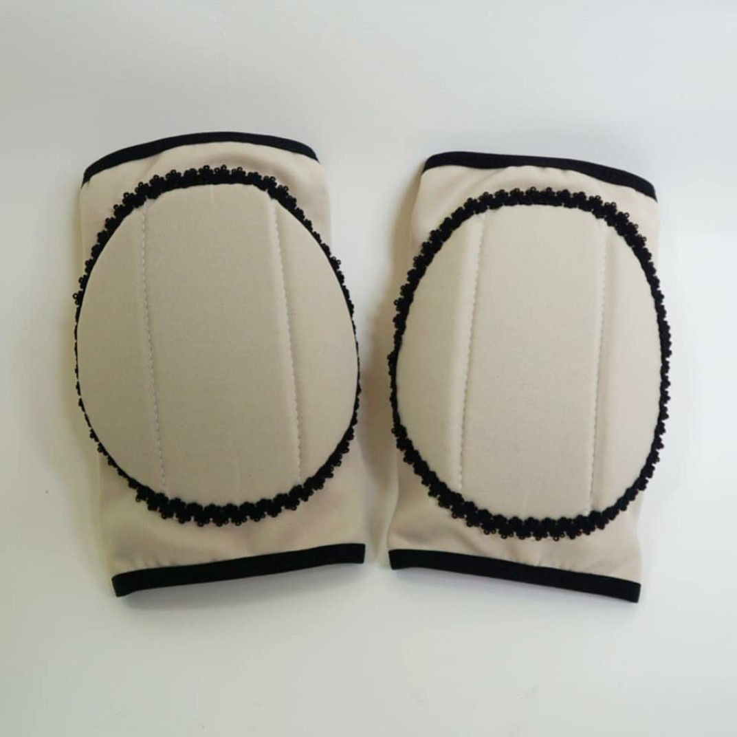 

Наколенники Pole dance style L бежево-черные