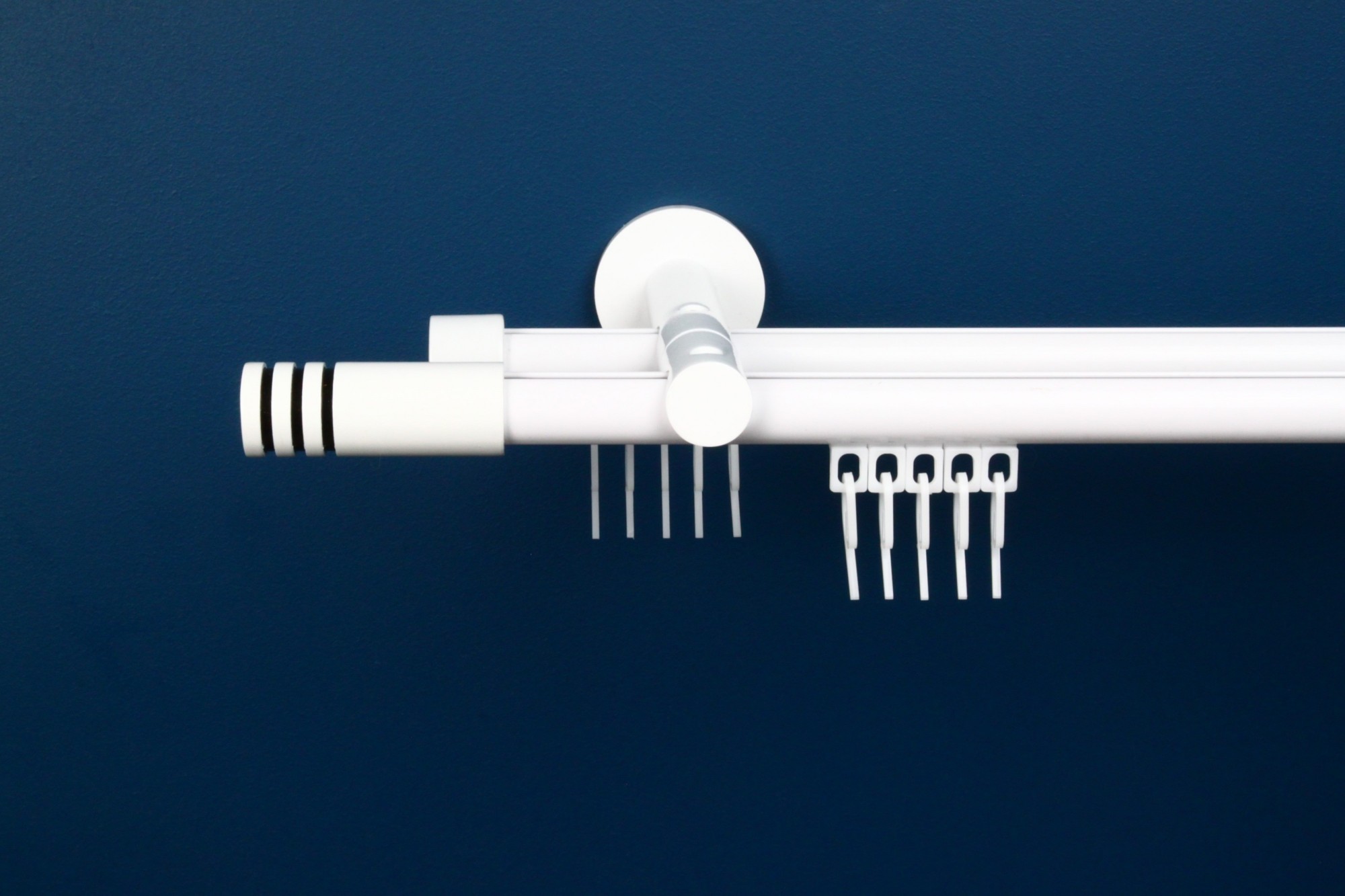 

Карниз настінний 2-рядний Homs Decor імпресіонний 310 см Білий. Насадка Модуло