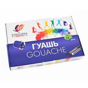 

Набор гуашевых красок Луч Классика 24 цвета по 20мл 28С1681-08