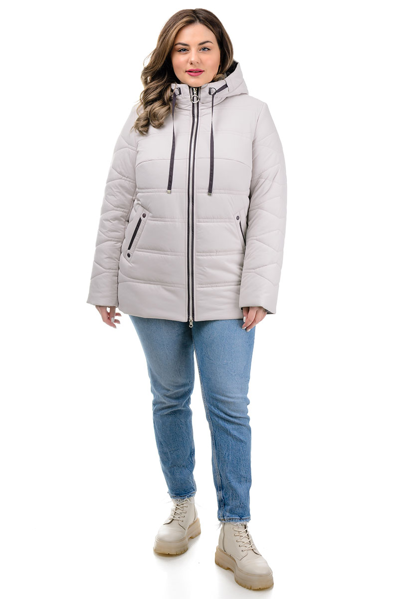 

Куртка Val Leo collection 00225 белая, Куртка Val Leo collection 00225 белая 60