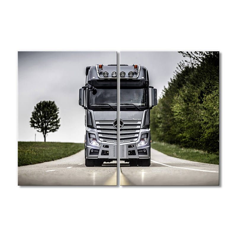 

Модульная картина Artel «Грузовик мерседес Бенц mp4» 2 модуля 60x90 см