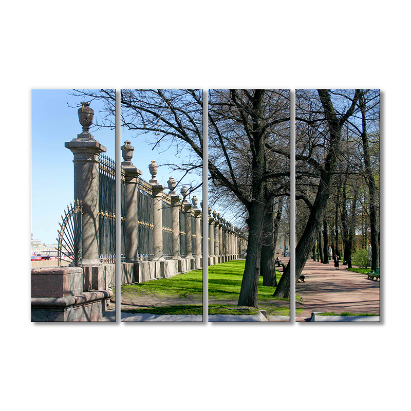 

Модульная картина Artel «Городской парк» 4 модуля 120x180 см