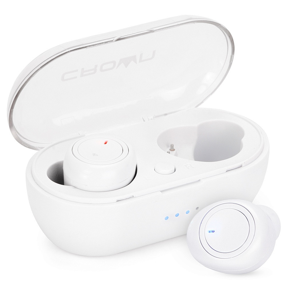 

Беспроводные наушники Crown CMTWS-5001 White (TWS Bluetooth V5.0)