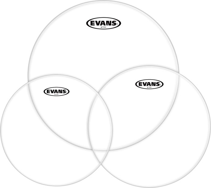 

Пластик для ударных EVANS ETPG2CLR-S G2 CLEAR STANDARD