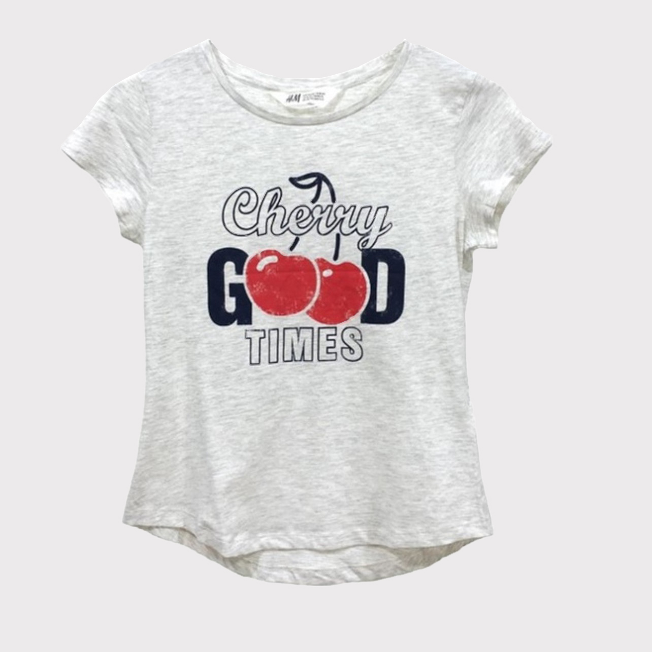 

Футболка H&M 9957052 122-128 см Серая