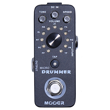 

Компактная драм машина MOOER MICRO DRUMMER