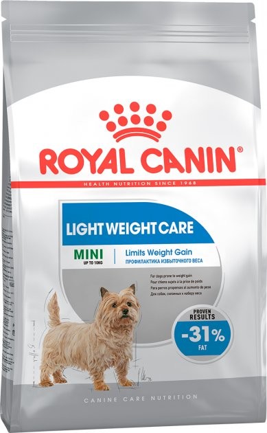 

Сухой корм Royal Canin Mini Light Weight Care для собак предрасположенных к избыточному весу 3 кг
