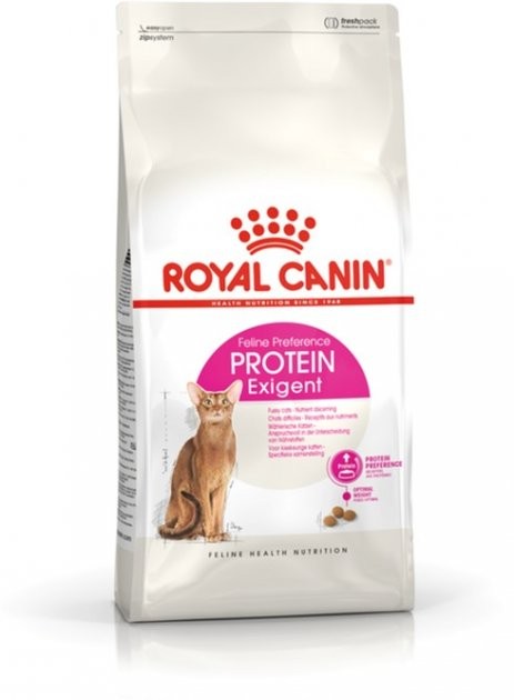 

Сухой корм для котов от 1 года привередливых к составу продукта Royal Canin Exigent Protein 10 кг (3182550767231)