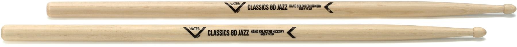 

Барабанные палочки VATER VHC8DJW Classics 8D Jazz