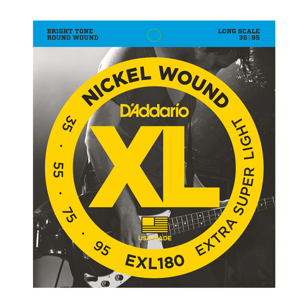 

Струны D`ADDARIO EXL180 XL EXTRA SUPER LIGHT 35-95