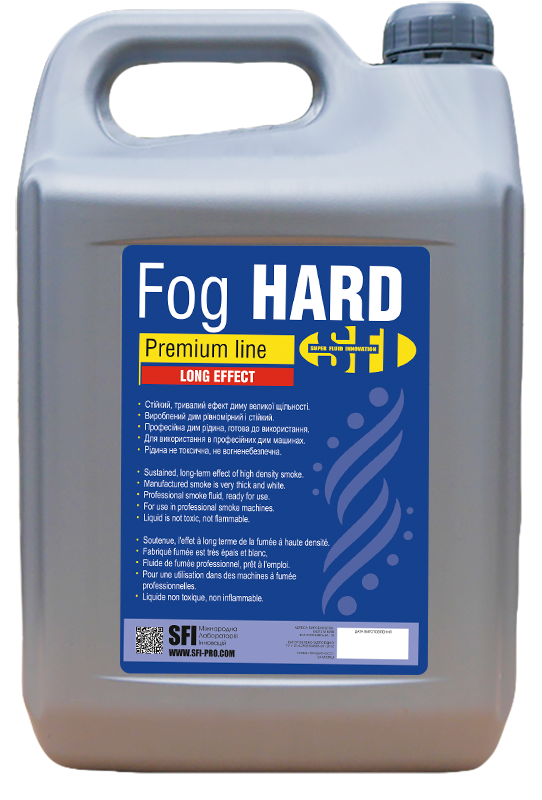 

Жидкость для дым машины SFI Fog Hard Premium 5л