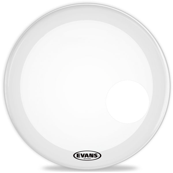 

Пластик для ударных EVANS BD22RGCW 22" EQ3 RESONANT COATED WHITE