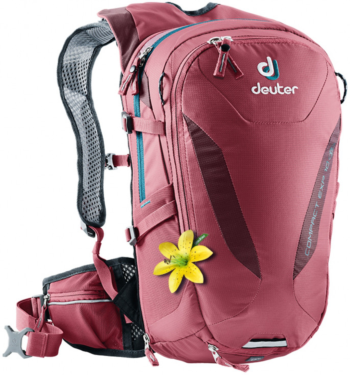 

Рюкзак Deuter Compact EXP 10L SL Cardinal Maron