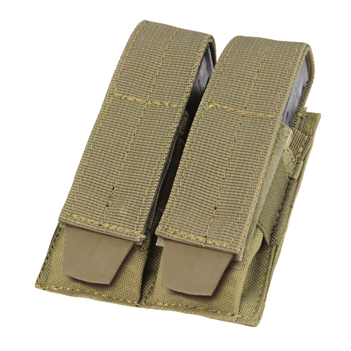 

Подсумок для магазинов пистолетных молле Condor Double Pistol Mag Pouch MA23 Тан (Tan)