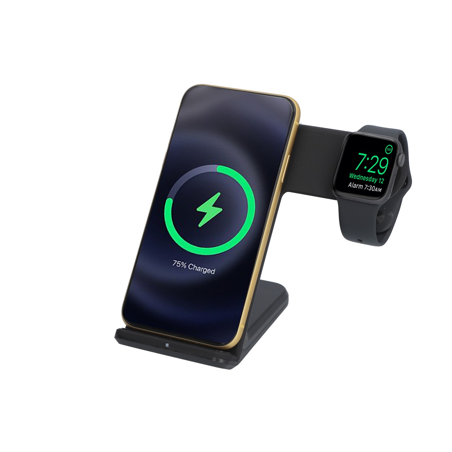 

Беспроводная зарядка док-станция aiLink Dock Station 2 в 1 для Apple Watch и iPhone